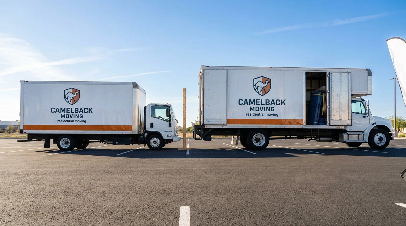 Moving truck size capacity guide in Cleveland